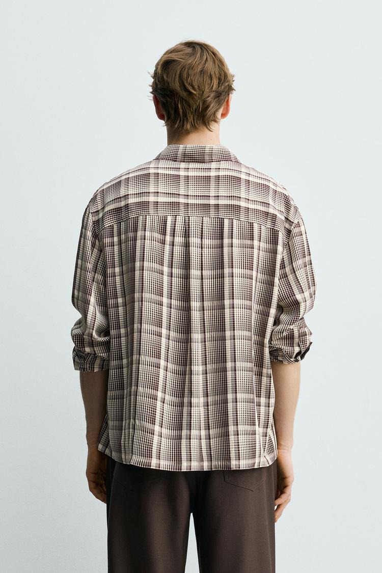 FLOWING CHECK SHIRT
